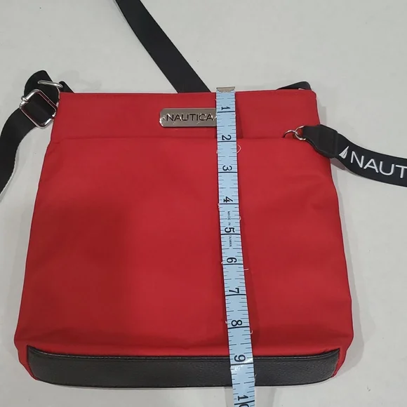 NWOT Red Diver Mini Nautica Purse - Picture 7 of 8